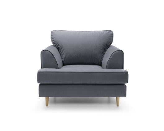 Harper Armchair- Dark Grey