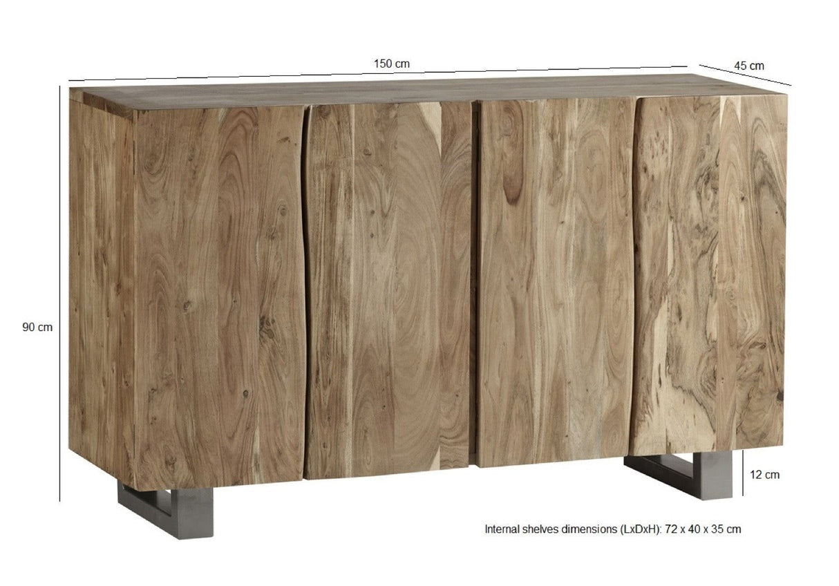 BALTIC LIVE EDGE LARGE SIDEBOARD