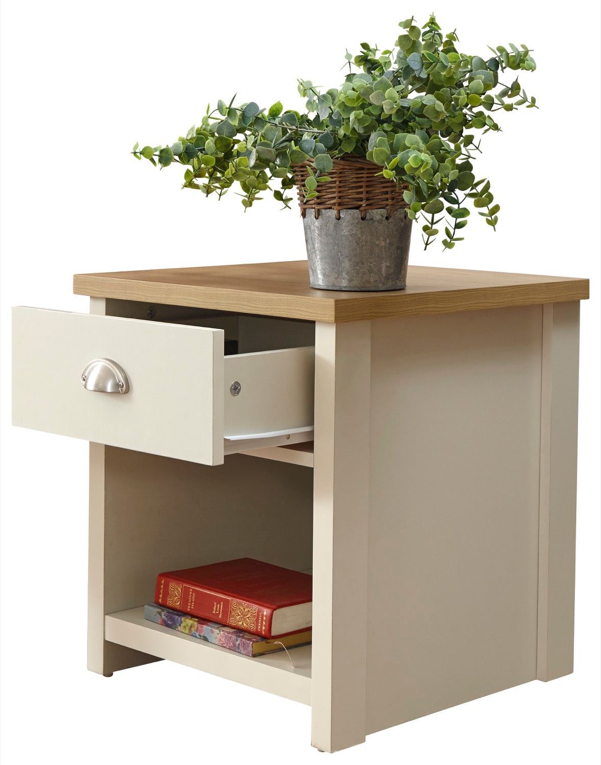 Lancaster lamp table cream