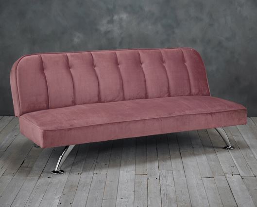 Brighton Sofa Bed Pink