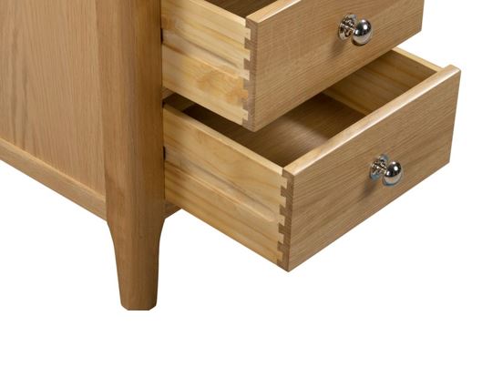 COTSWOLD 3 DRAWER BEDSIDE