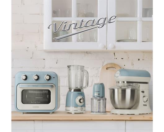 Ariete 1 Litre Retro Style Cordless Jug Kettle - Blue