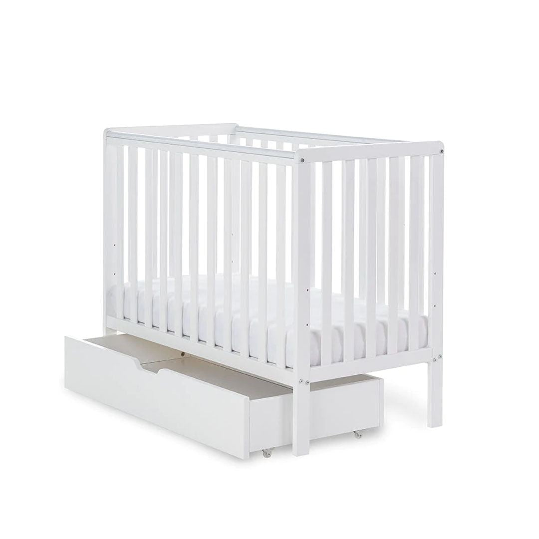 Bantam Space Saver Cot & Under Drawer-White
