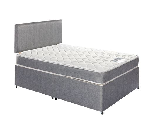 5ft Sandringham Divan and Mattress Set + Headboard- King