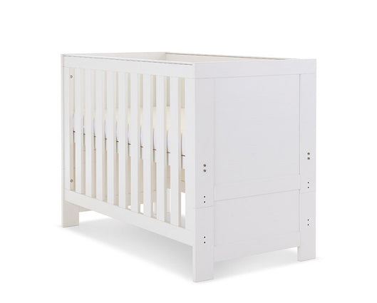Nika Mini Cot Bed - White Wash