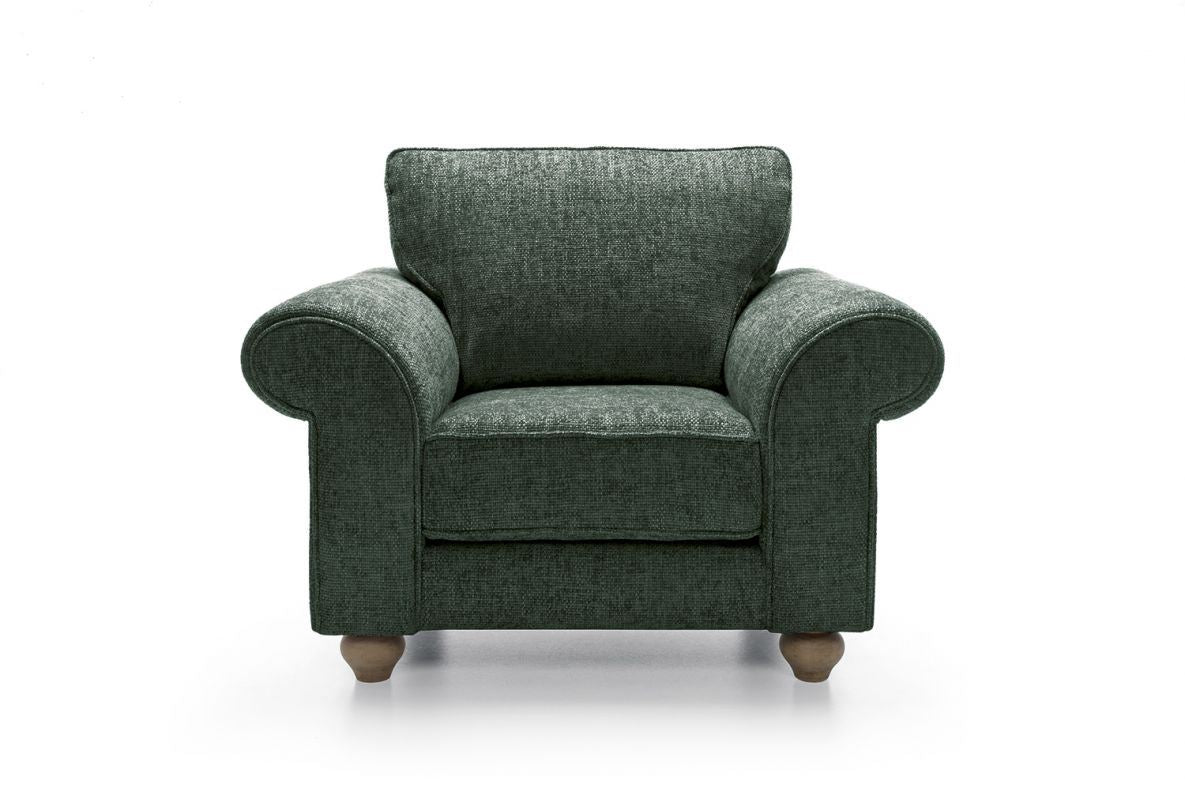 Ingrid Armchair - Jungle Green