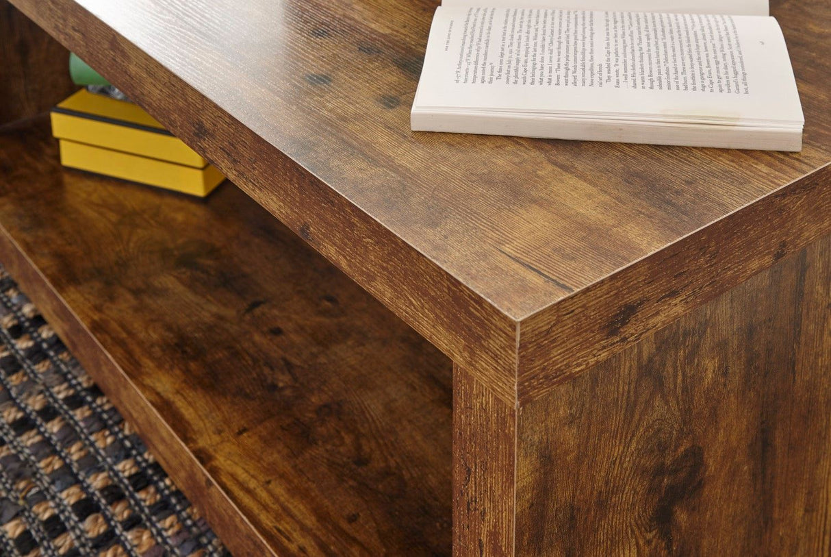 Jakarta Coffee Table with Shelf Mango