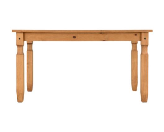 Corona 6' Dining Table - Distressed Waxed Pine