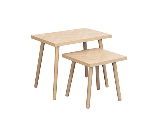Herringford Nest Of Tables - Oak