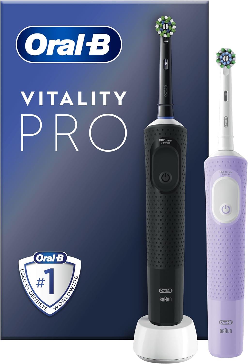 Oral-B Vitality Pro Duo Pack Electric Toothbrushes