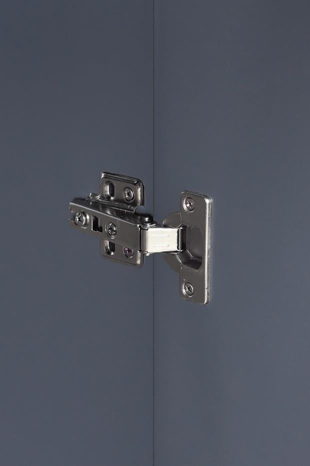 Highbury 2 Door Wardrobe - Dark Grey