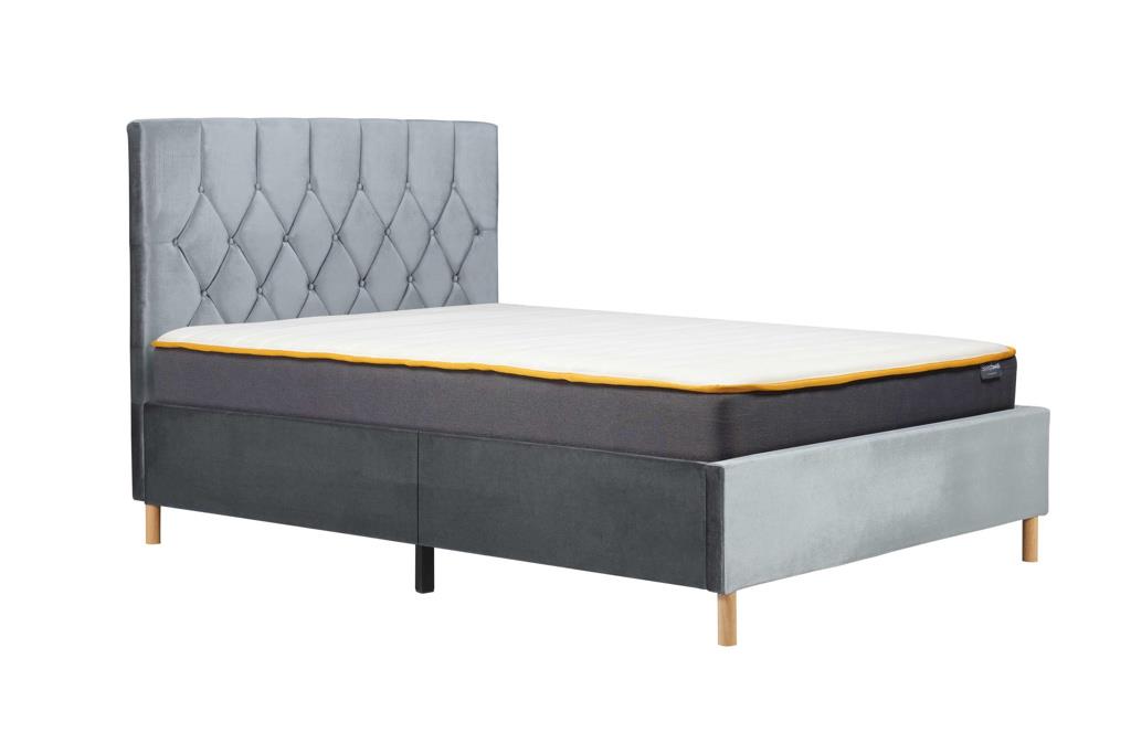 Loxley King Bed - Grey