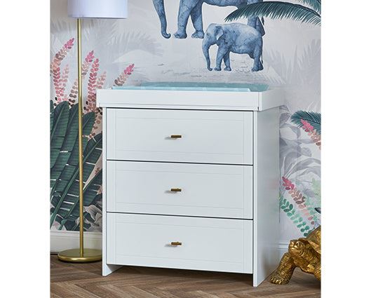 Evie Changing Unit - White