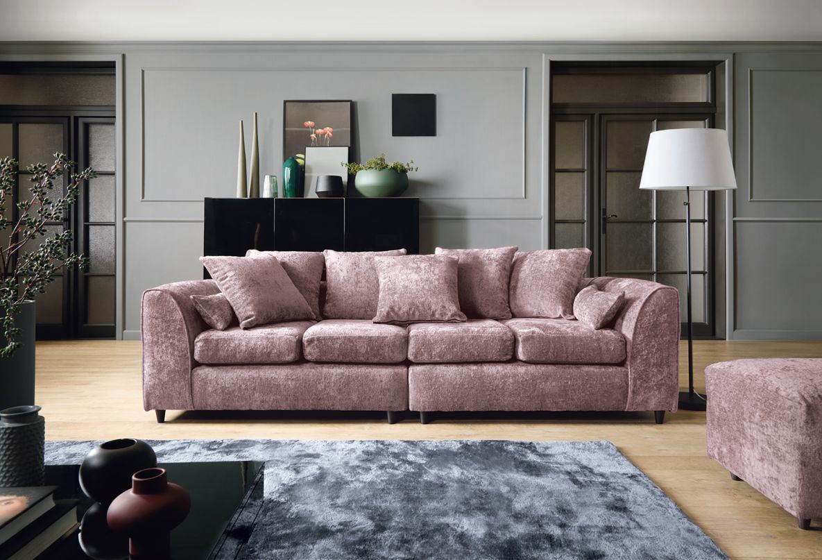 Harriet 4 seater - Pink
