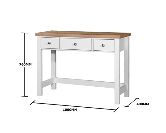 Astbury Dressing Table with 3 Drawers