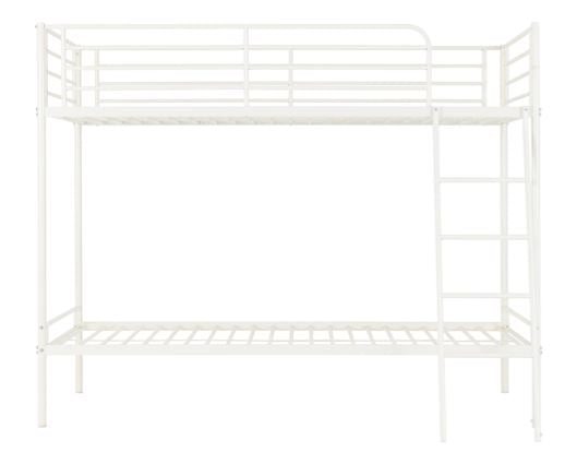 Brandon 3' Bunk Bed - White
