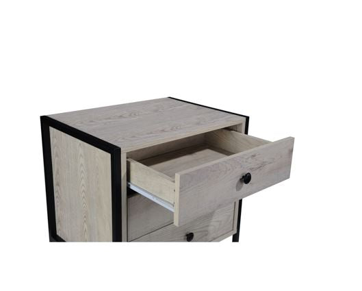 Zahra Nightstand with 3 Drawers