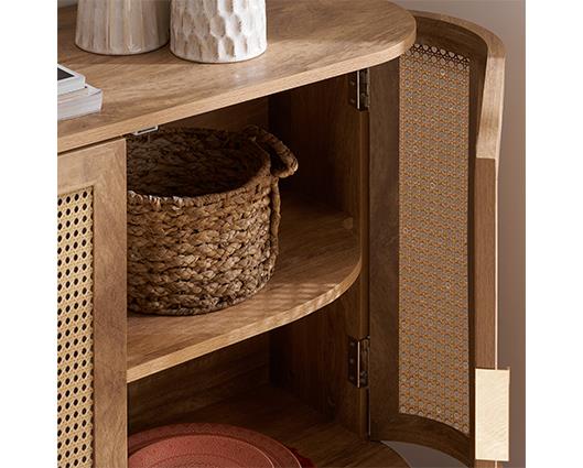Noah 3 Door Sideboard - Oak