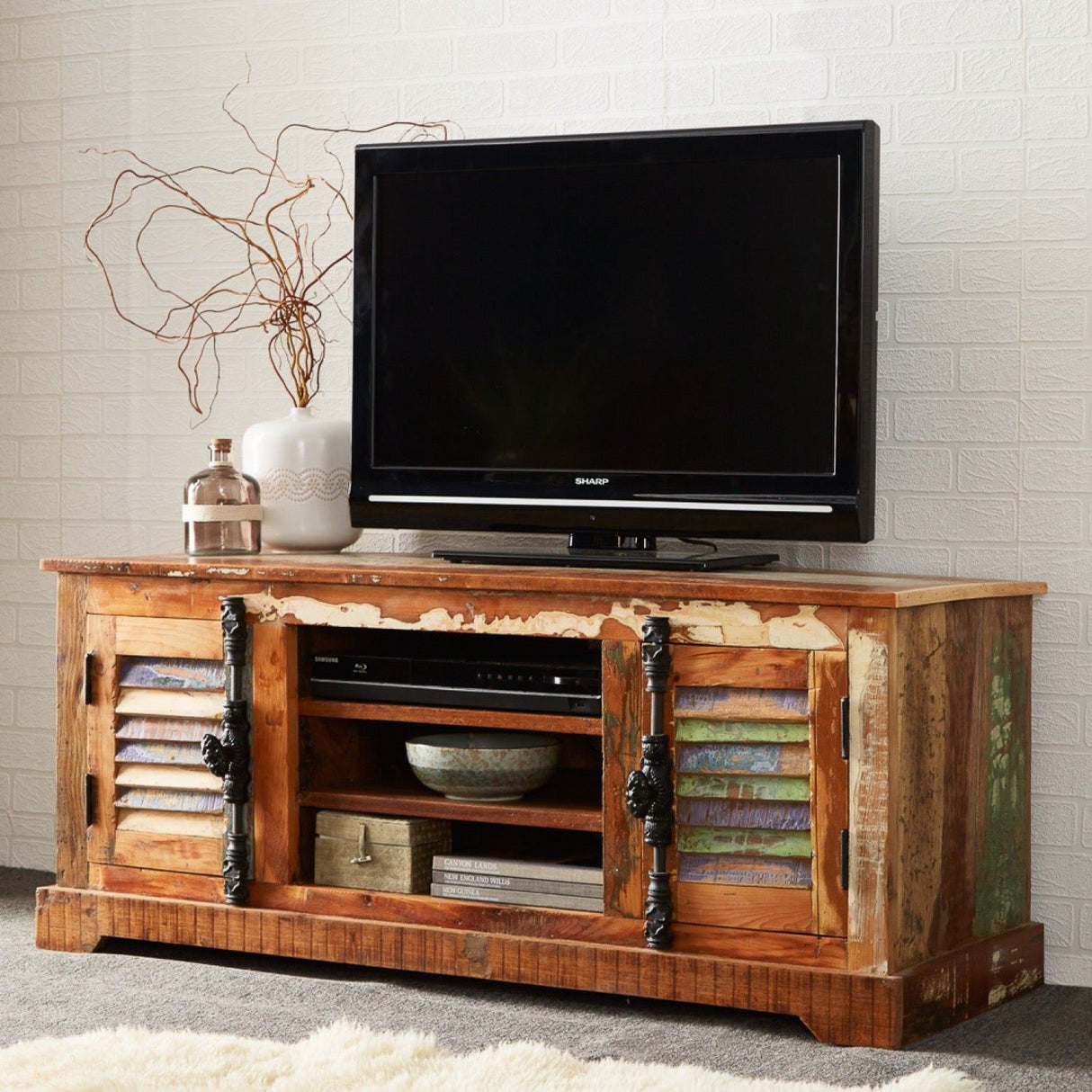 COASTAL TV CABINET