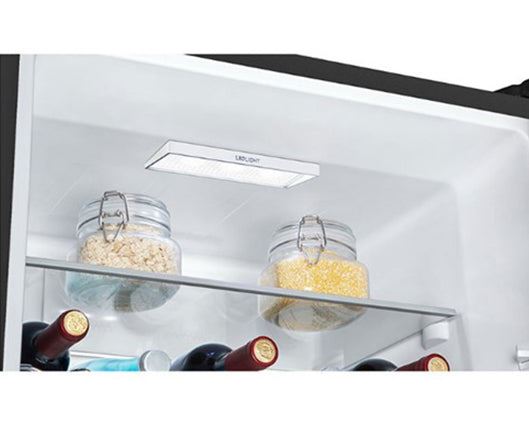 Teknix FFH1865BIX 186cm 60/40 Fridge Freezer Inox Black