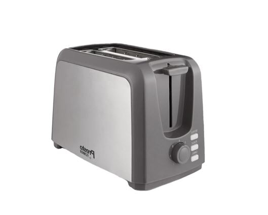 Tower Presto 2 Slice Toaster Brushed Stainless Steel