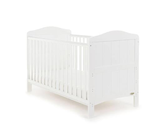 Whitby Cot Bed & Underdrawer-White