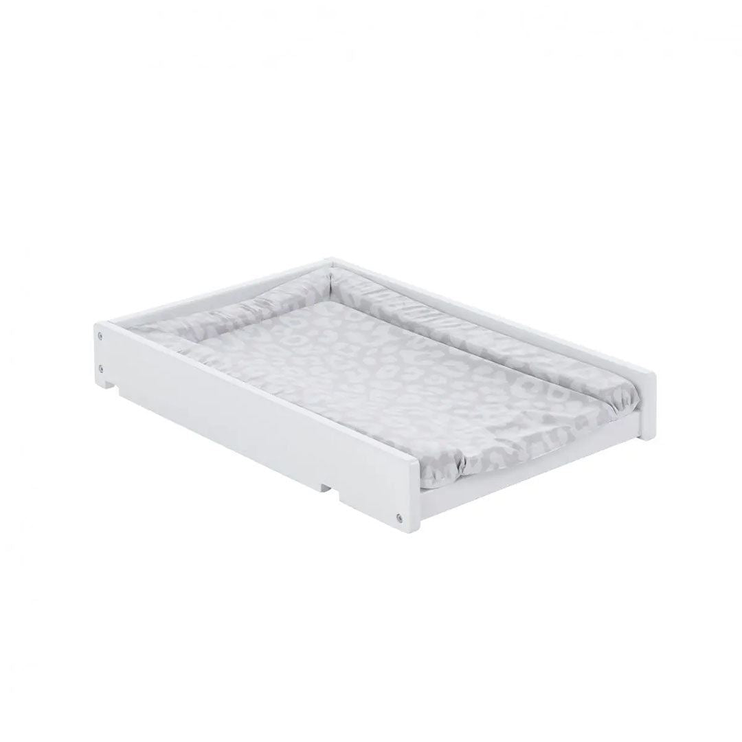 Bantam Space Saver Cot & Cot Top Changer-White
