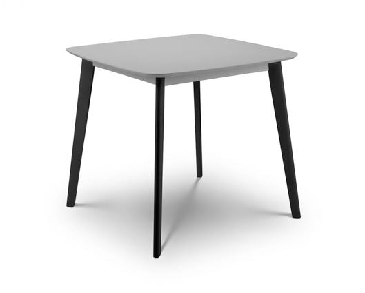 CASA SQUARE DINING TABLE GREY/BLACK
