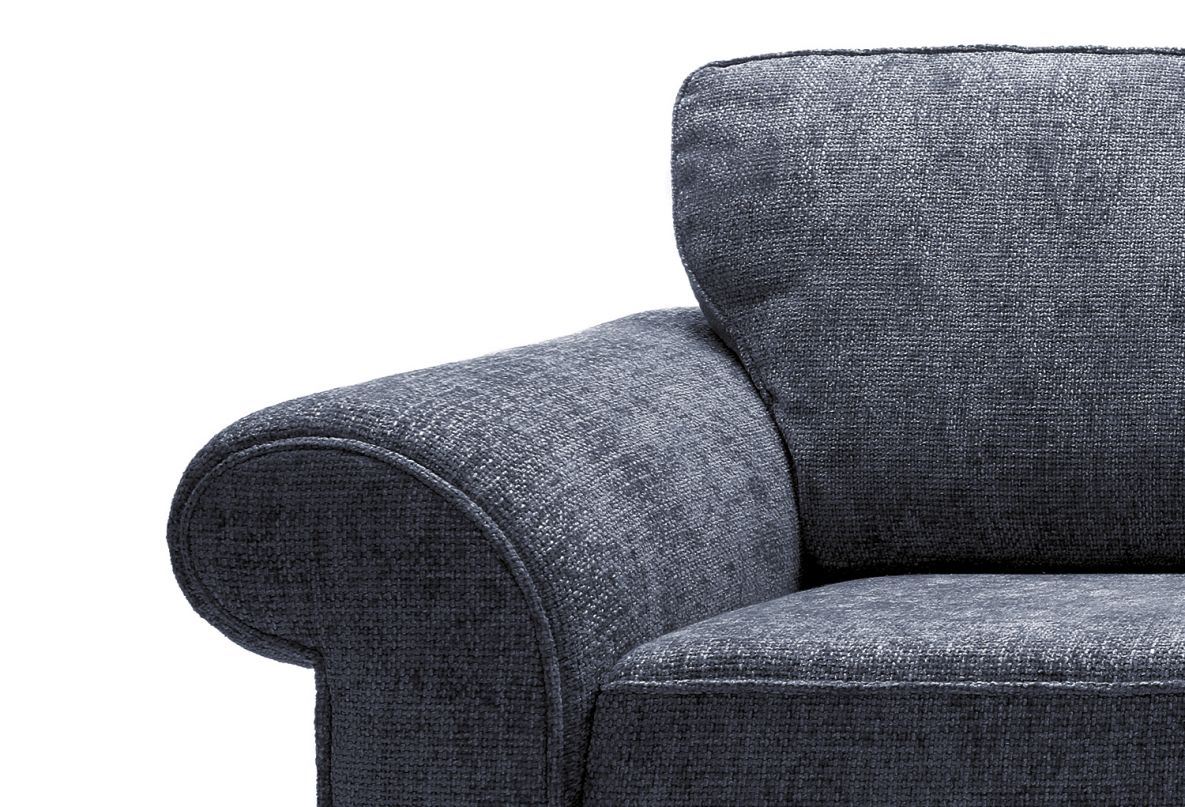 Ingrid 3 Seater - Dark Blue