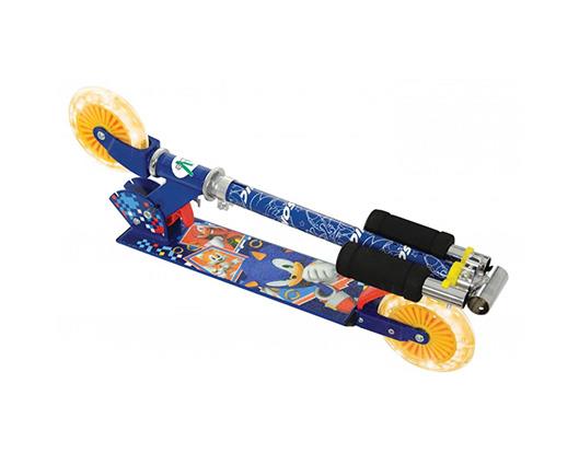 Sonic Folding Inline Scooter with Light Up Wheels