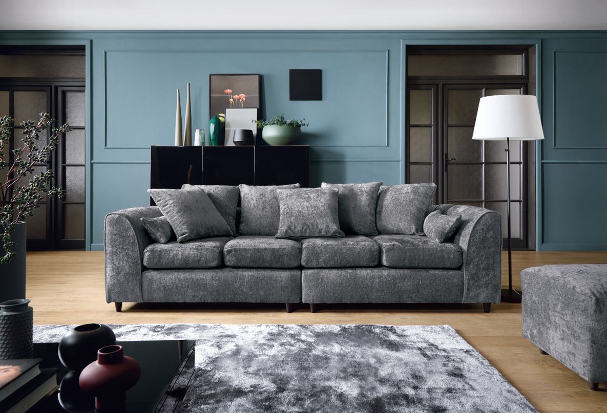 Harriet 4 seater - Dark Grey