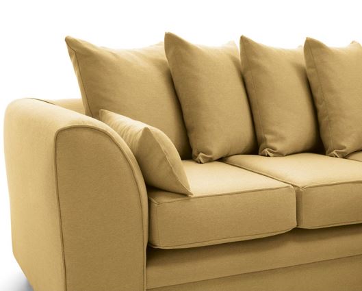 Darcy Right Hand Facing Corner Sofa-Mustard