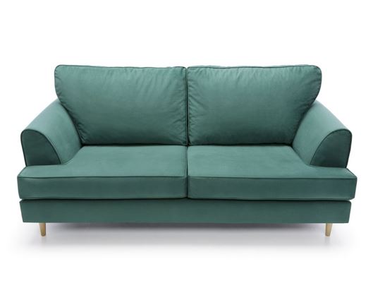 Harper 3 Seater - Forest Green