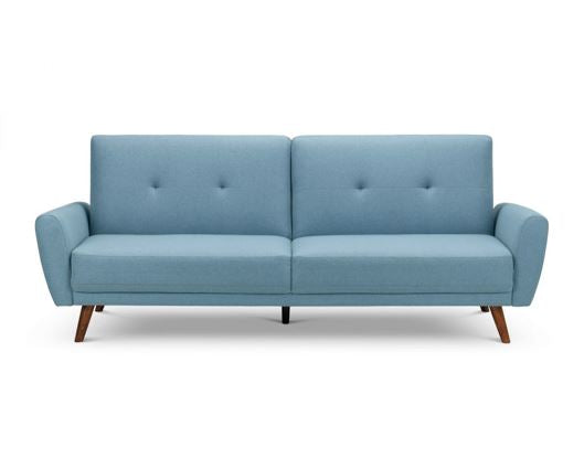 MONZA FABRIC SOFA BED - BLUE