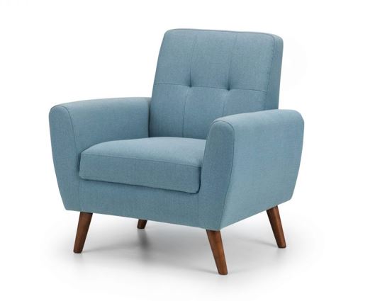 MONZA COMPACT RETRO CHAIR - BLUE