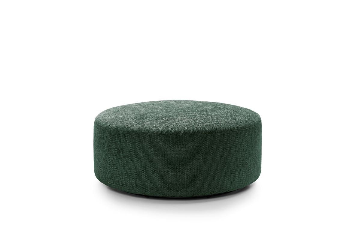 Ingrid Large Swivel Footstool - Jungle Green