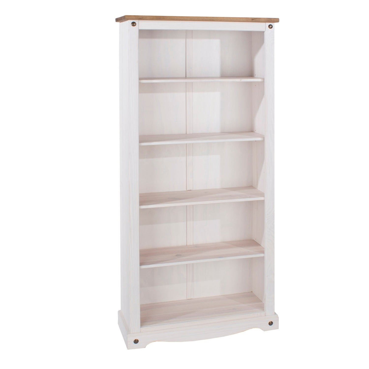 Corona White Tall Bookcase