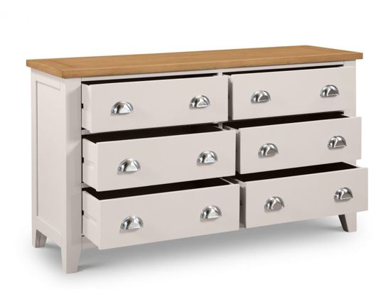 RICHMOND 6 DRAWER WIDE CHEST ASS