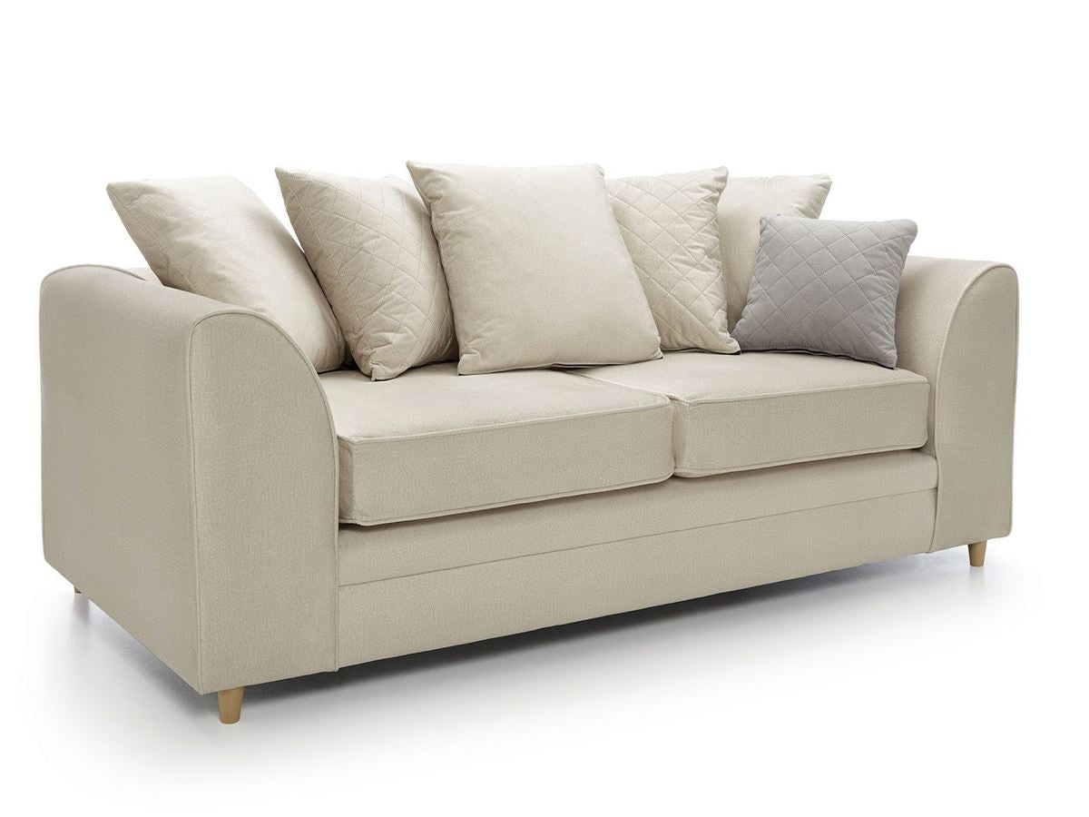 Chicago 3 Seater-Cream