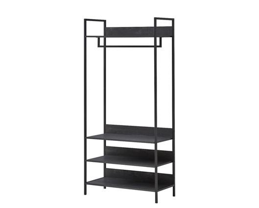 Zahra Open Wardrobe with 4 Shelves