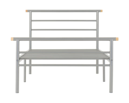 Orion Single Bed - Silver