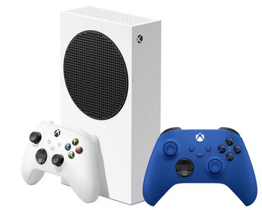 Xbox Series S Console with Shock Blue Wireless Controller