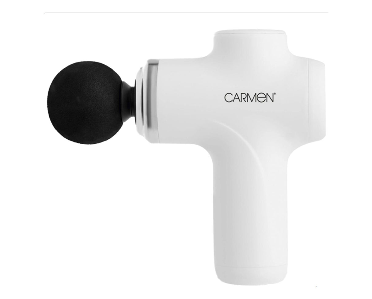 Massage Mini Portable Massage Gun with 4 Massage Heads White
