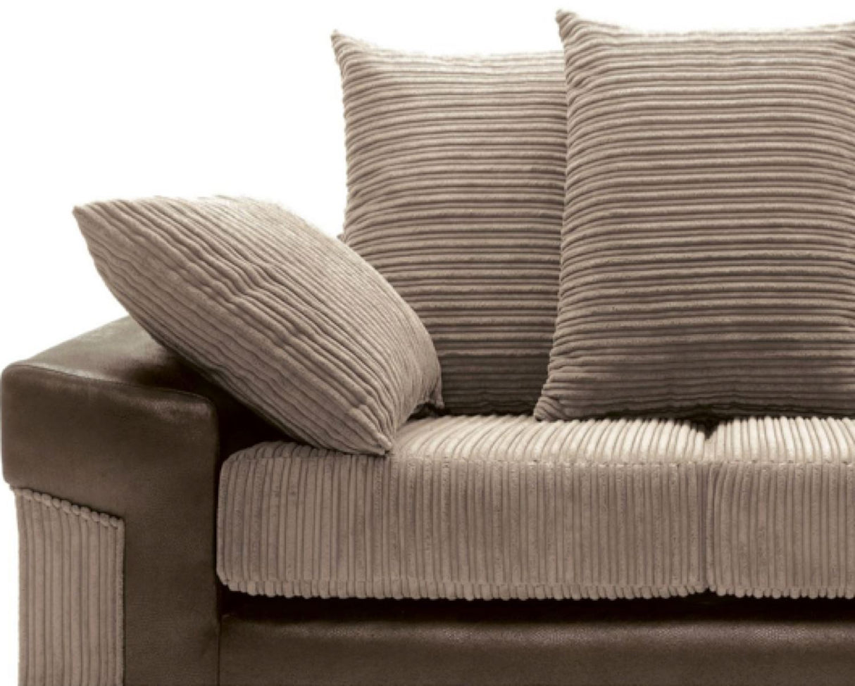 Dino 2 Seater- Brown & Beige