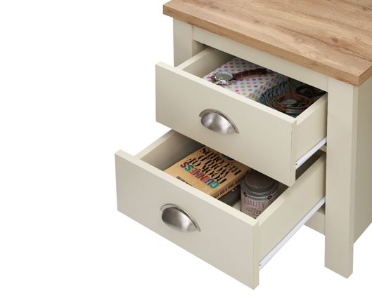 Lisbon Nightstand with 2 Drawers