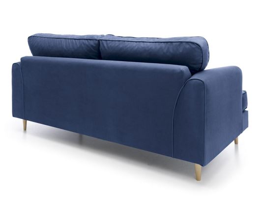 Harper 3 Seater - Oxford Blue