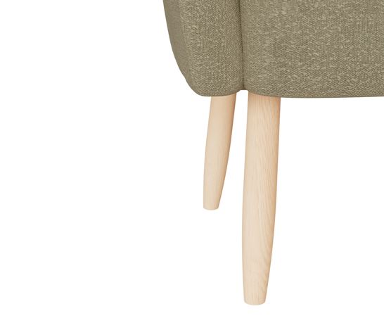 Florence Boucle Chair Natural Mushroom
