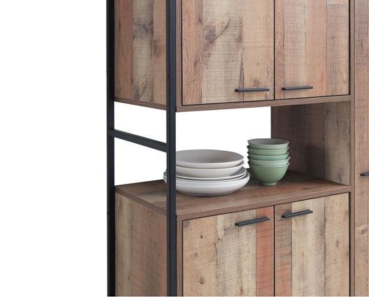 Kitchen cabinet with 5 doors