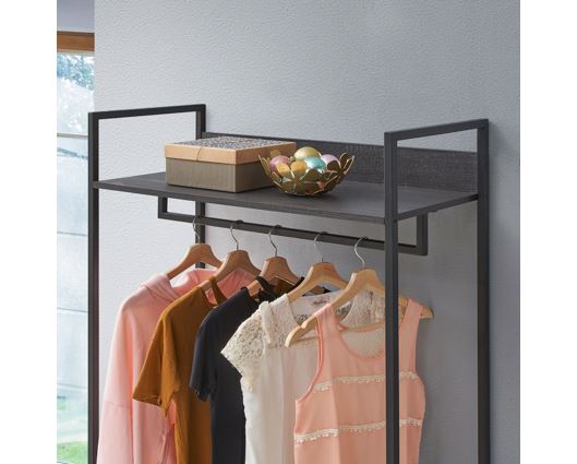 Zahra Open Wardrobe with 4 Shelves