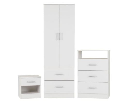 Polar Bedroom Set - White